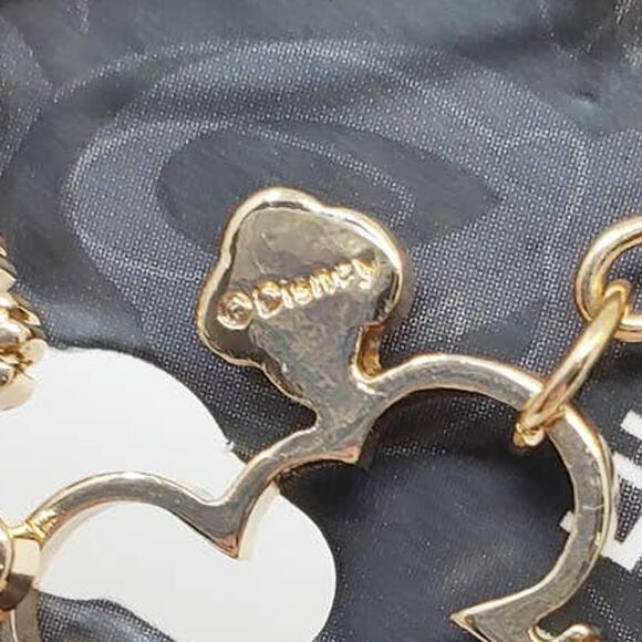 Disney Gold-Toned Minnie Mouse Silhouette Earrings - NIP - Picture 8 of 9